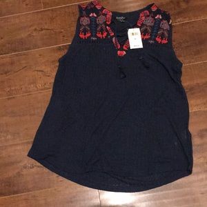 Lucky brand blouse, sizeM, color blue
